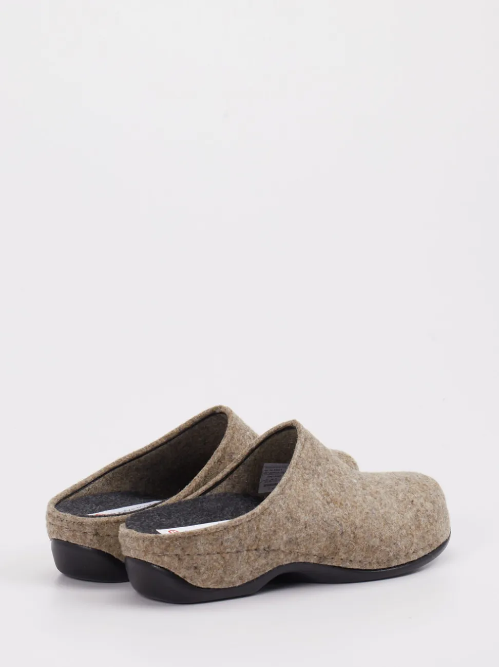 Berkemann – Filzclogs aus Wollfilz beigebraun