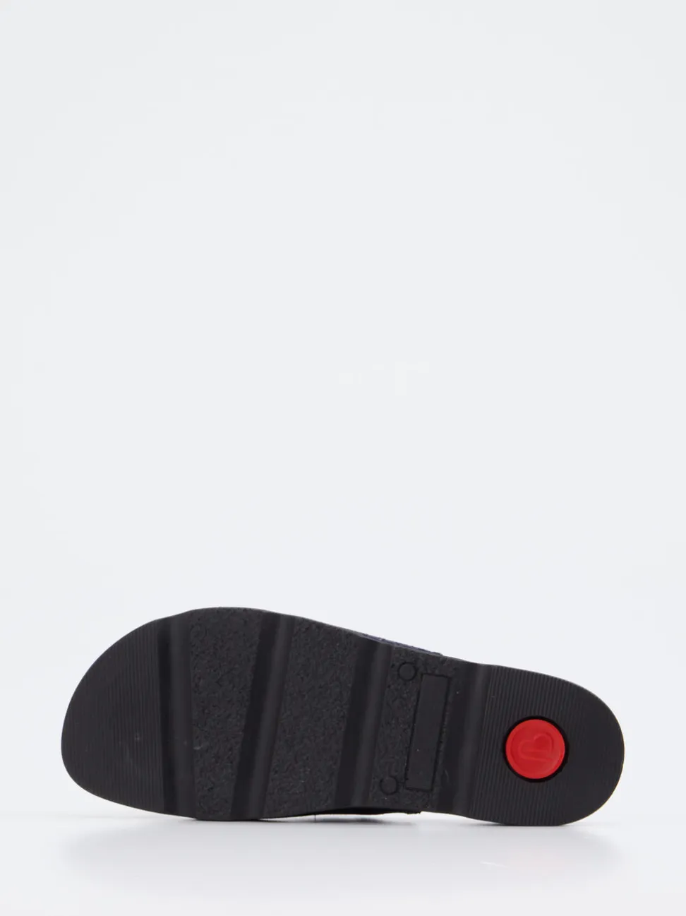 Berkemann – Komfort-Pantolette aus geprägtem Leder Blau