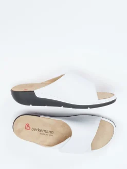 Berkemann – Komfort-Pantolette aus Kalbleder Weiß