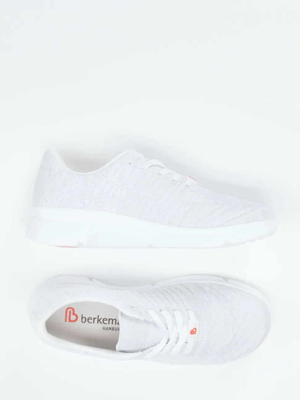 Berkemann – Komfort-Sneaker aus Textilstrick Weiß