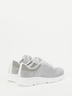 Berkemann – Komfort-Sneaker aus gestricktem Textil Hellgrau