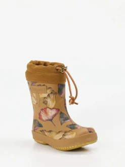 Bisgaard – Gummistiefel aus Synthetik in Ockerbraun