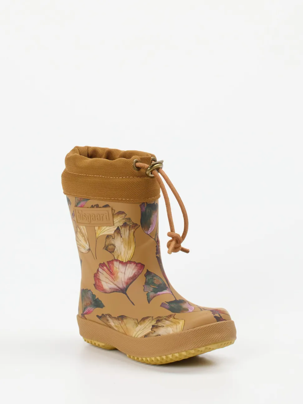 Bisgaard – Gummistiefel aus Synthetik in Ockerbraun
