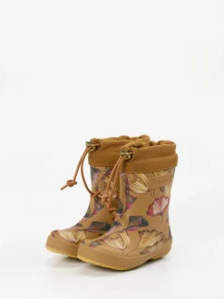 Bisgaard – Gummistiefel aus Synthetik in Ockerbraun