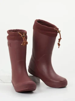 Bisgaard – Gummistiefel aus Synthetik in Bordeauxrot