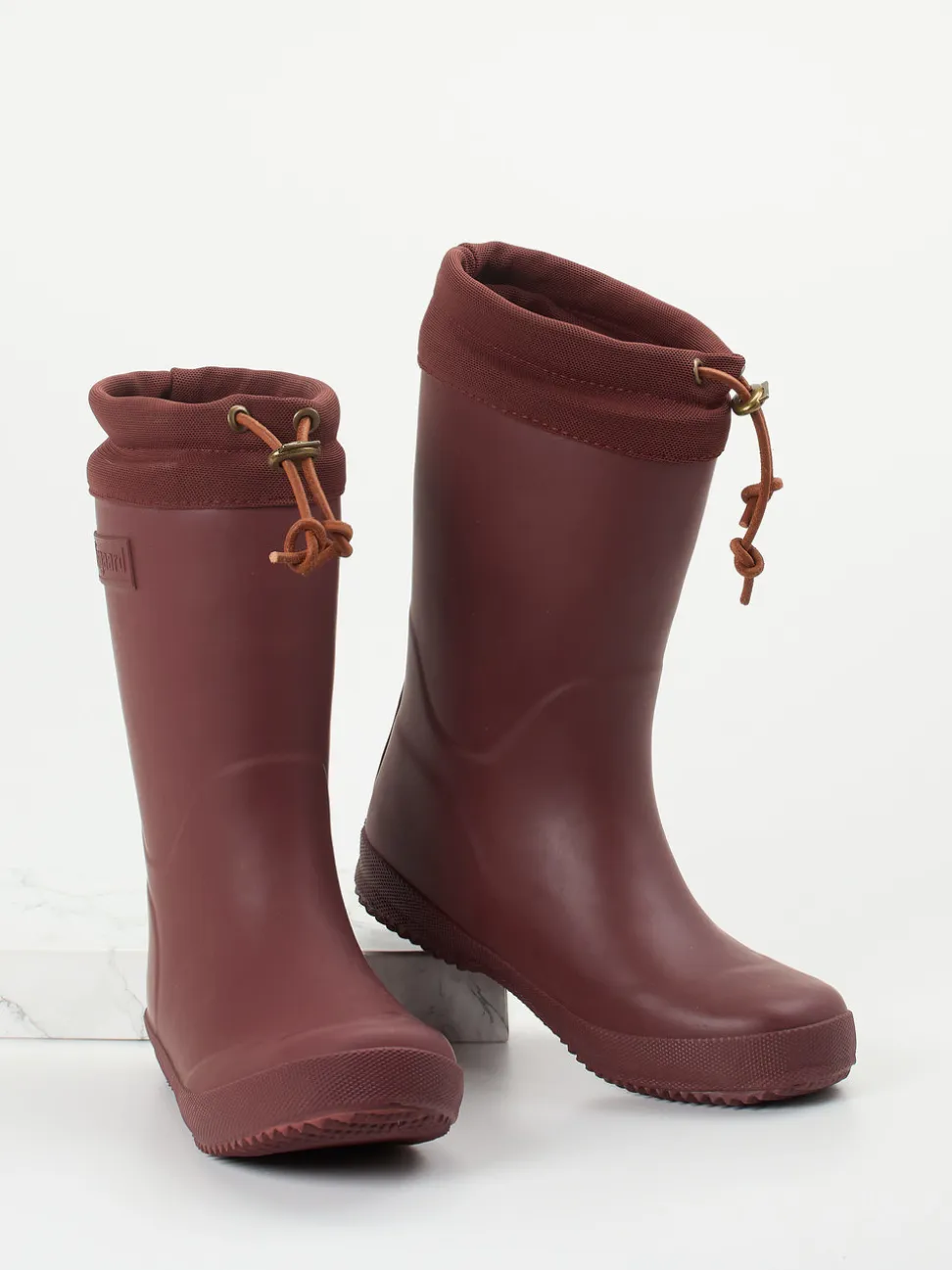 Bisgaard – Gummistiefel aus Synthetik in Bordeauxrot