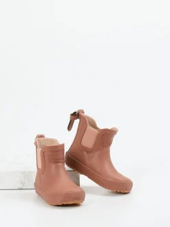 Bisgaard – Gummistiefeletten aus Synthetik in Rosa