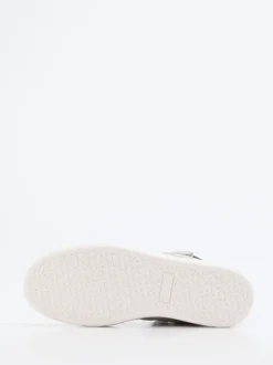 Bisgaard – High-Top Sneaker aus Kalbleder hellgrau