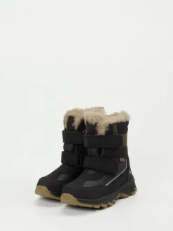 Bisgaard – Klettboots aus Nubukleder schwarz