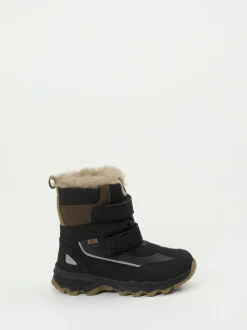 Bisgaard – Klettboots aus Nubukleder schwarz