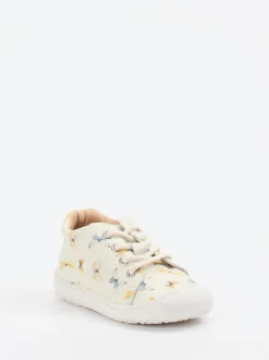 Bisgaard – Lauflernschuh aus Kalbleder in Beige