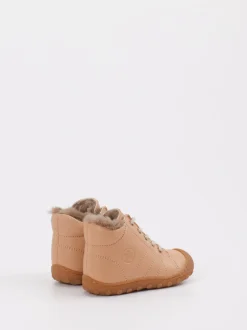 Bisgaard – Lauflernschuhe aus Kalbleder in Hellbeige