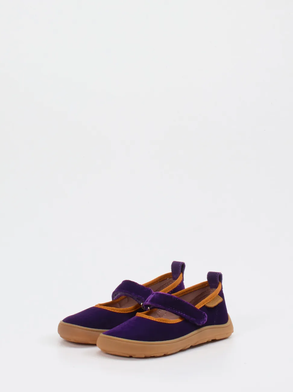 Bisgaard – Mary Janes aus Textil in Violett