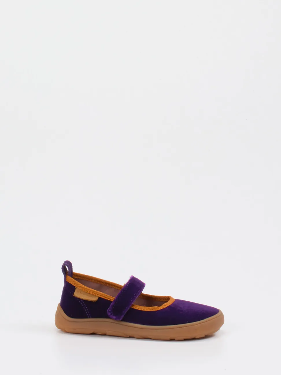 Bisgaard – Mary Janes aus Textil in Violett