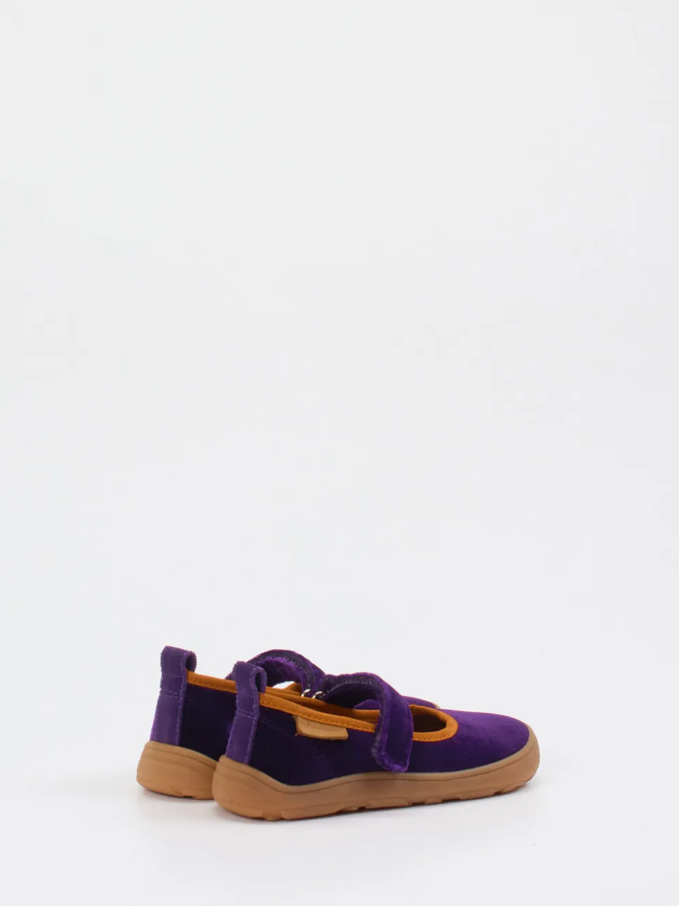 Bisgaard – Mary Janes aus Textil in Violett