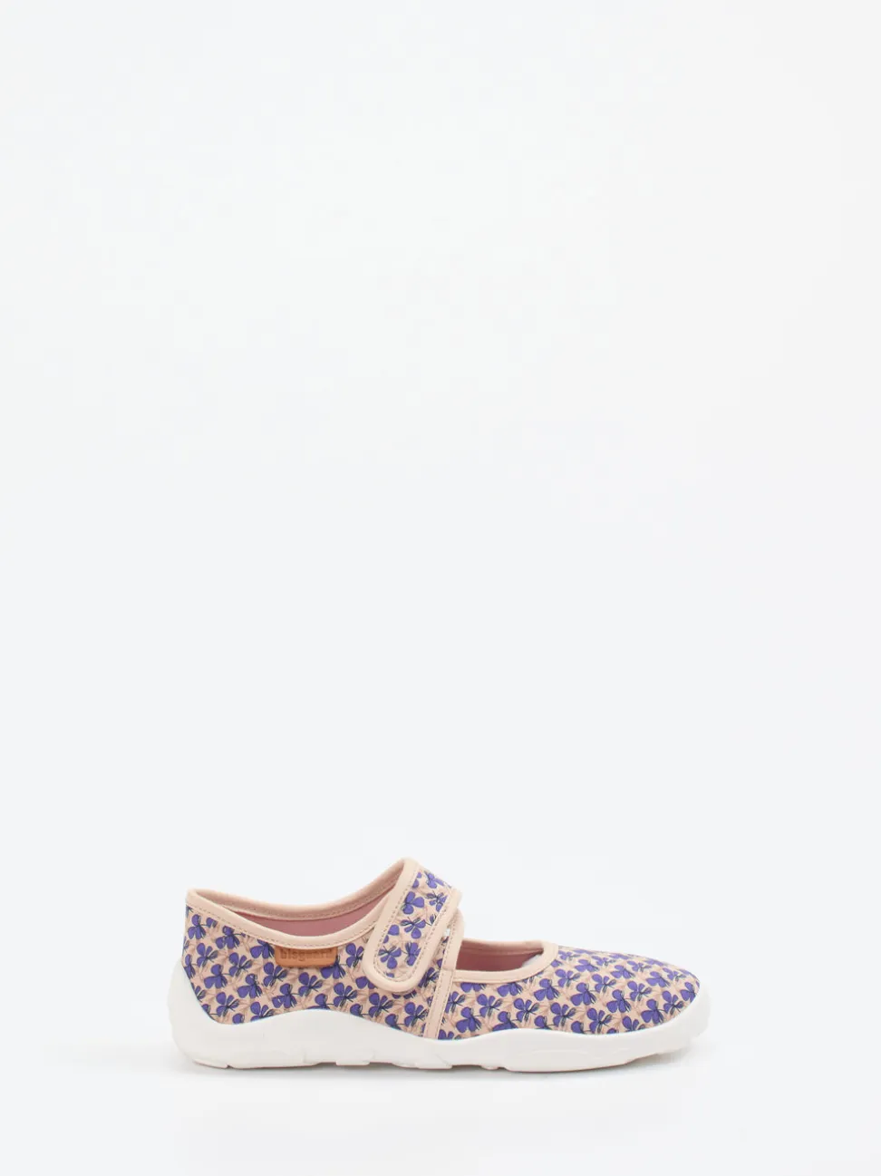 Bisgaard – Mary Janes aus Textil in Altrosa