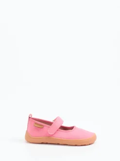 Bisgaard – Mary-Jane-Hausschuh aus Canvas rosa