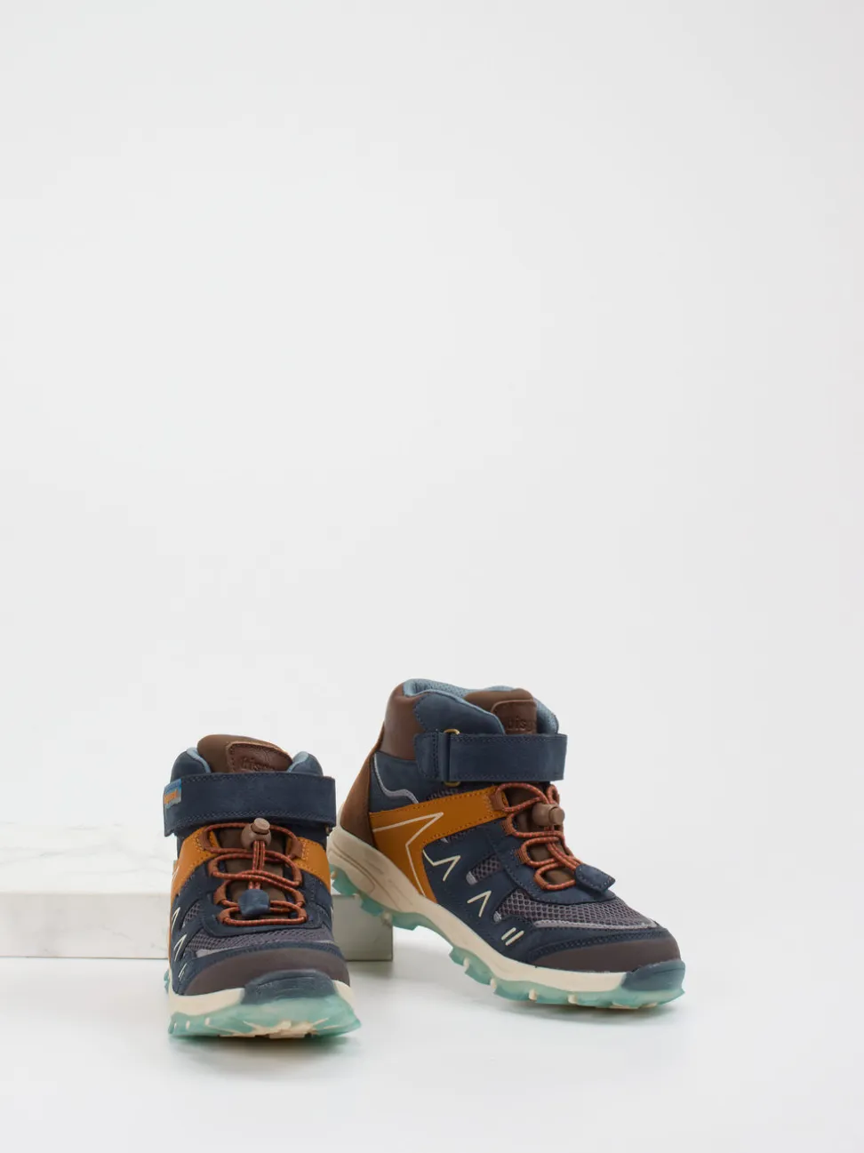 Bisgaard – Outdoor-Boots aus Nubukleder blau