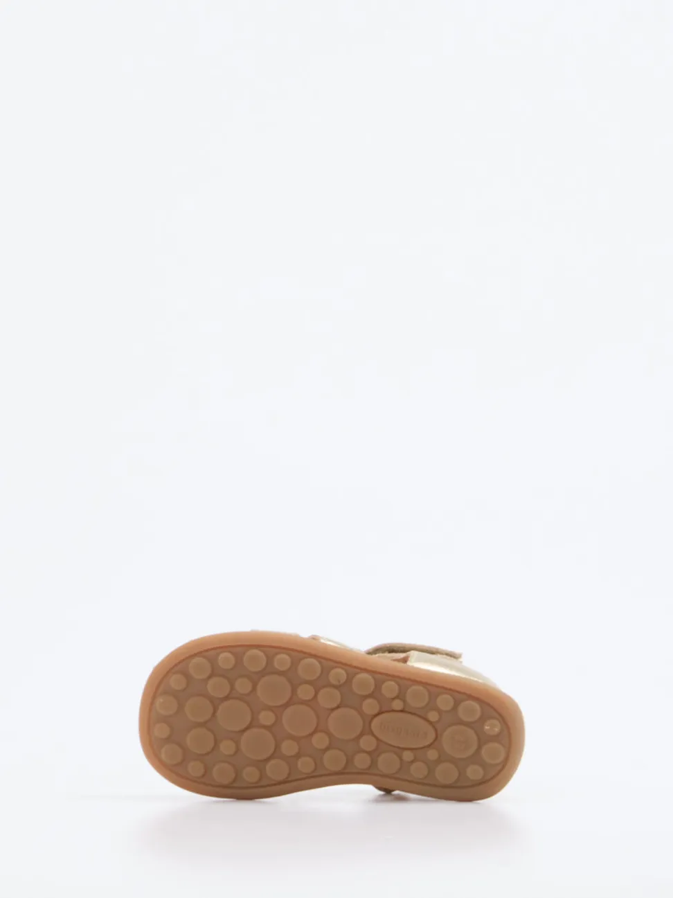 Bisgaard – Sandalen aus Metallicleder Gold