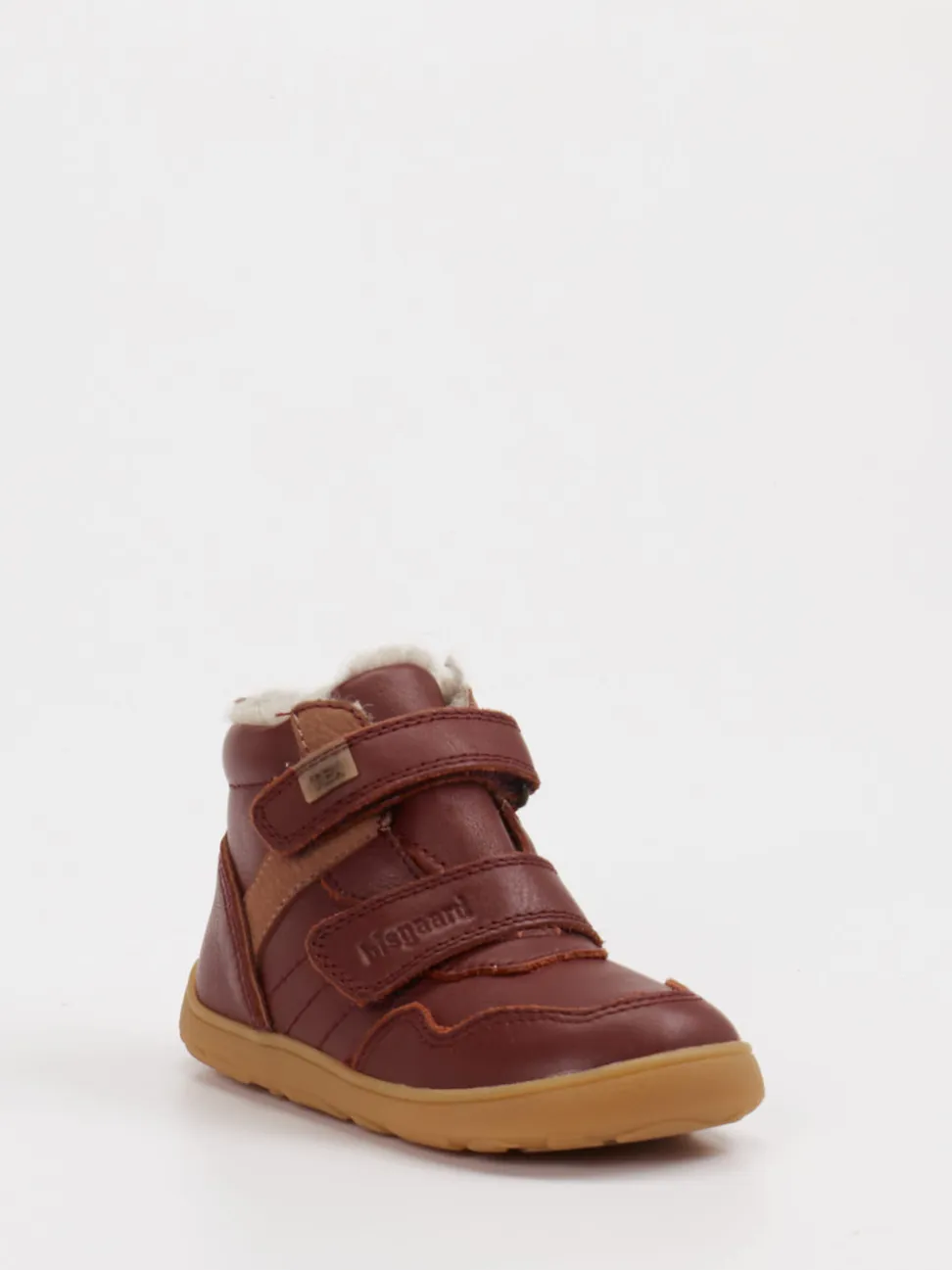 Bisgaard – Stiefeletten aus Leder rotbraun