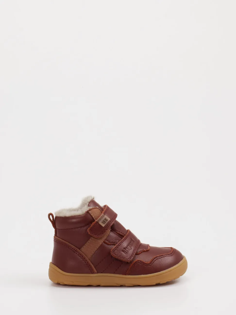 Bisgaard – Stiefeletten aus Leder rotbraun
