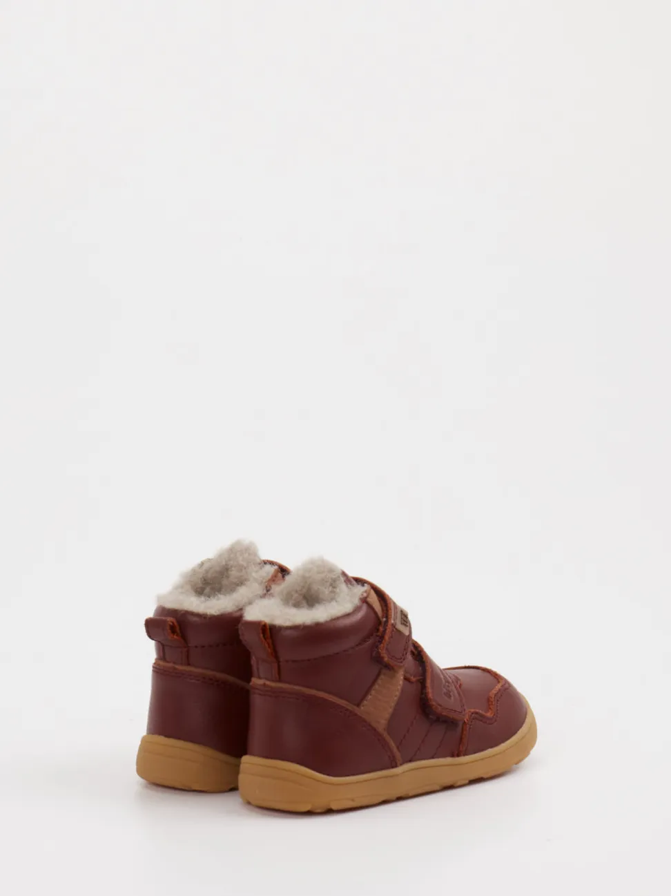 Bisgaard – Stiefeletten aus Leder rotbraun