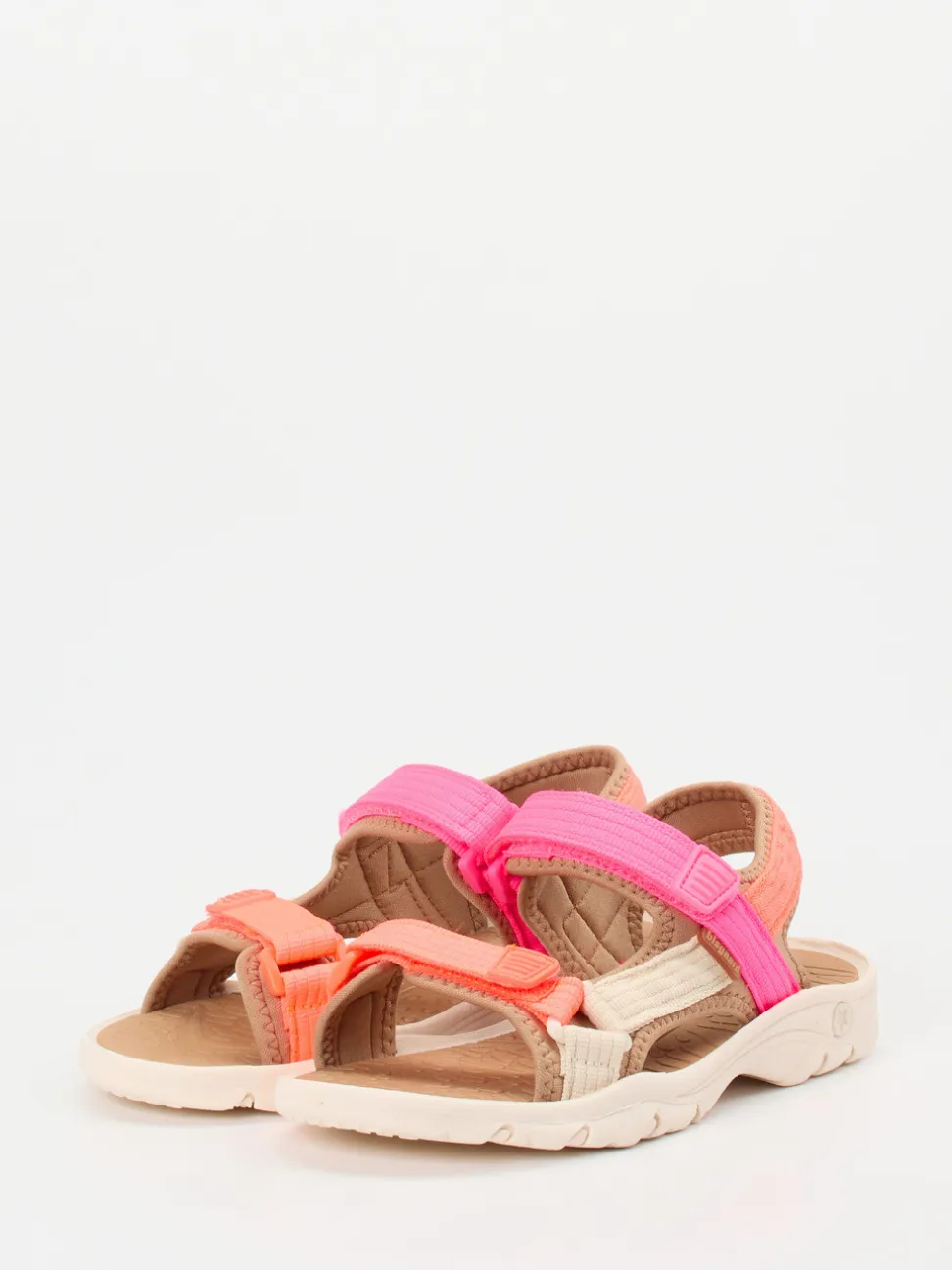 Bisgaard – Trekkingsandalen aus Textil pink