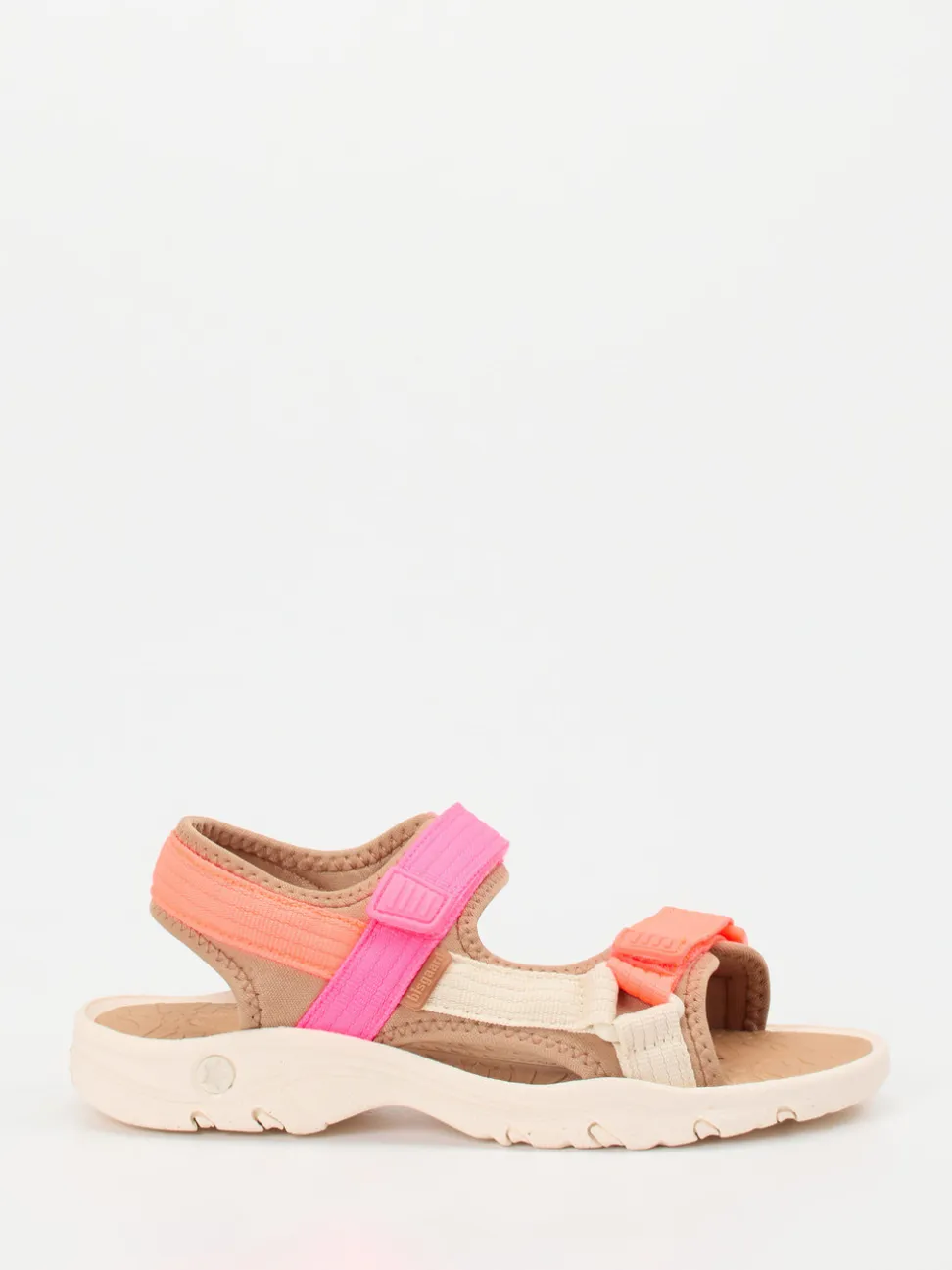 Bisgaard – Trekkingsandalen aus Textil pink