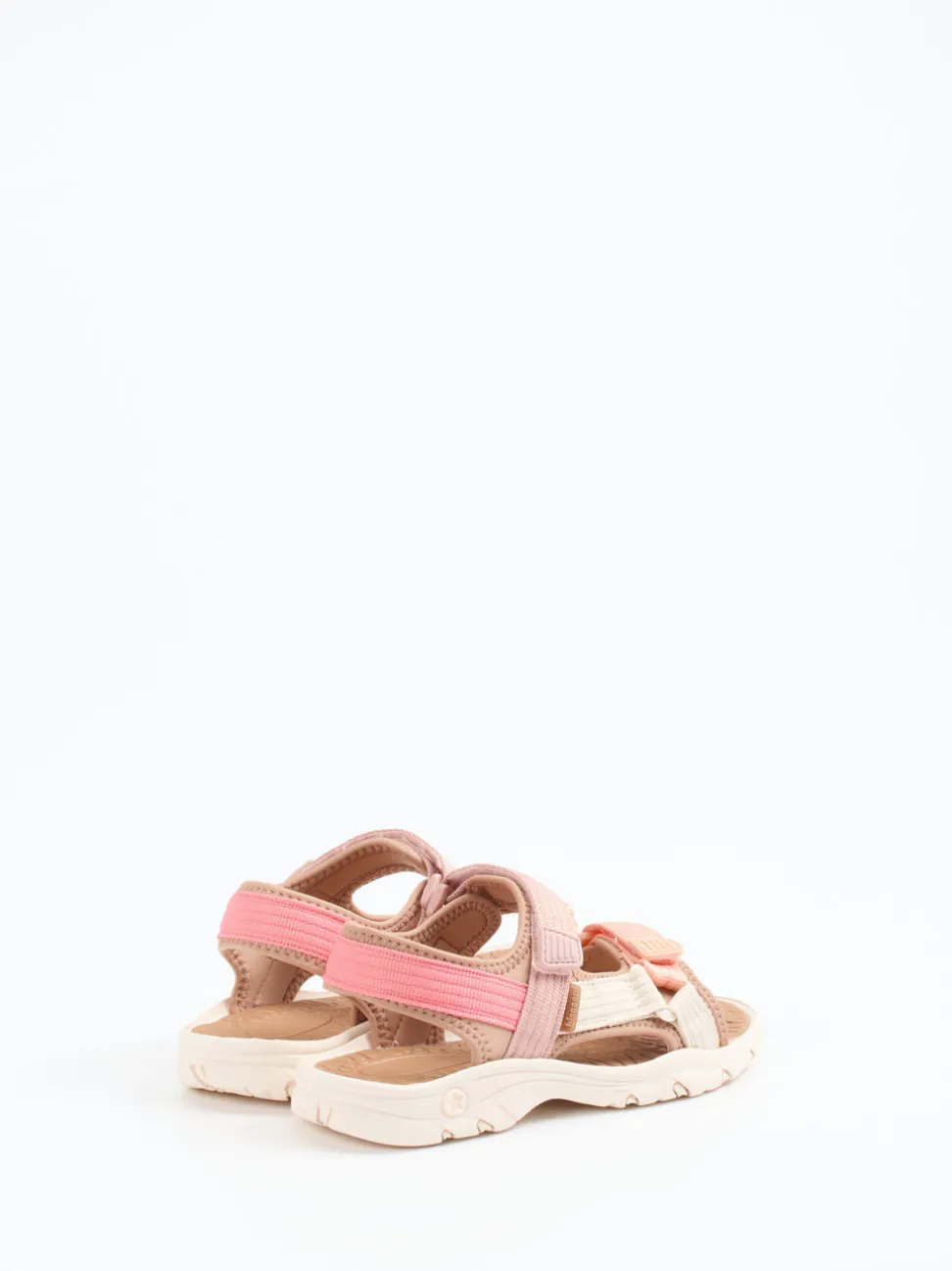 Bisgaard – Trekking-Sandalen aus Textil Pastellbeige