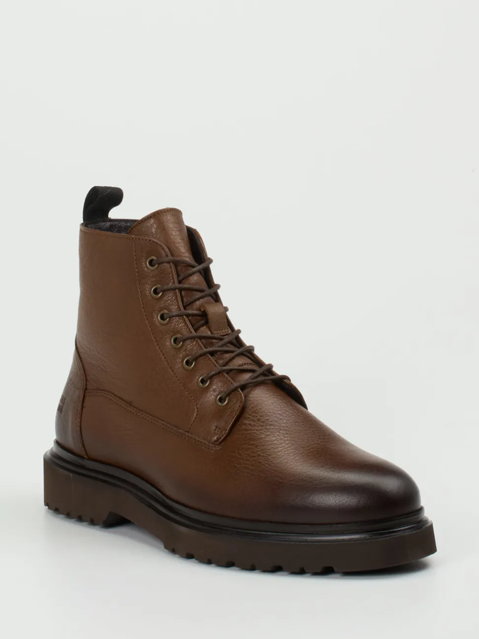 Blackstone – Schnürboots aus Kalbleder braun
