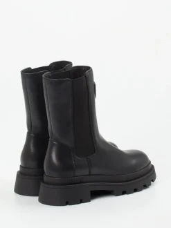 Blauer – Chelsea Boots aus Lammleder Schwarz