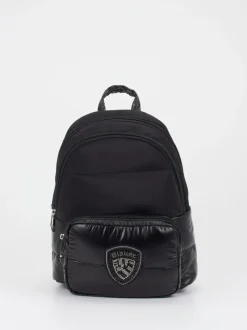 Blauer – Mini-Rucksack aus Textil Schwarz