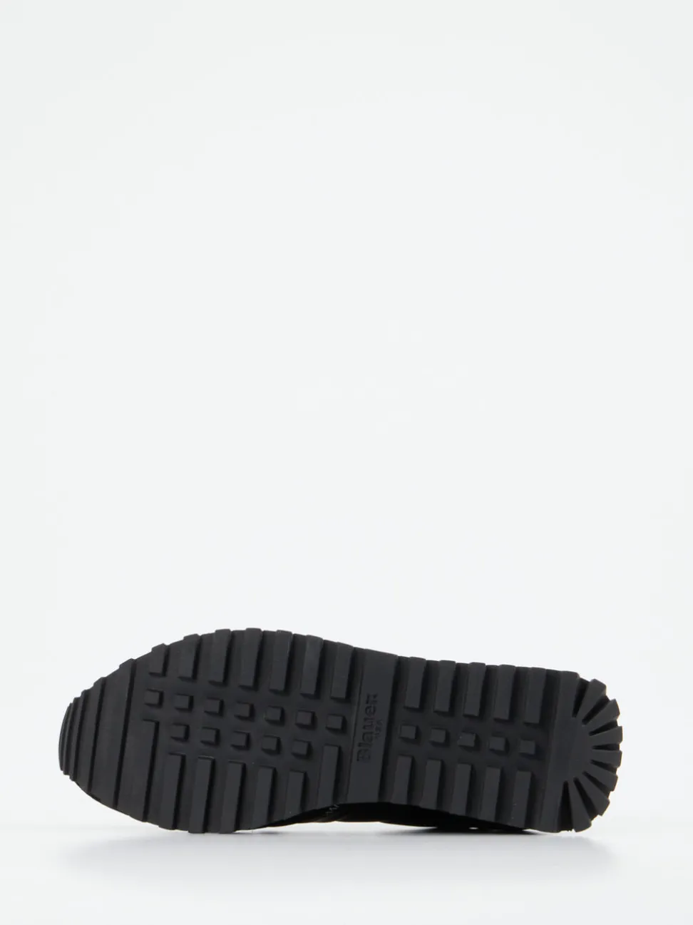 Blauer – Retro-Sneaker aus Veloursleder Schwarz