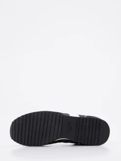 Blauer – Retro-Sneaker aus Veloursleder dunkelblau