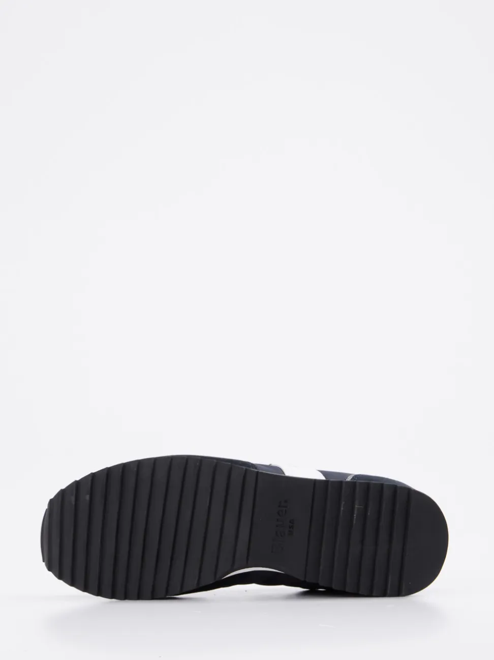 Blauer – Retro-Sneaker aus Veloursleder dunkelblau
