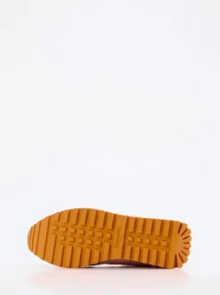 Blauer – Retro-Sneaker aus Veloursleder in Rosa