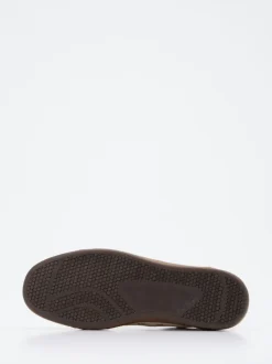Blauer – Sneaker aus Kalbleder und Veloursleder Beige