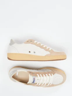 Blauer – Sneaker aus Kalbleder und Veloursleder