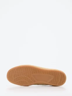 Blauer – Sneaker aus Leder in Cremeweiß