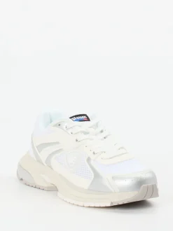 Blauer – Sneaker aus Textil in Off-White
