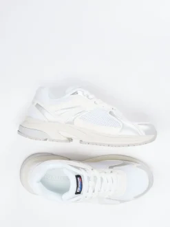 Blauer – Sneaker aus Textil in Off-White