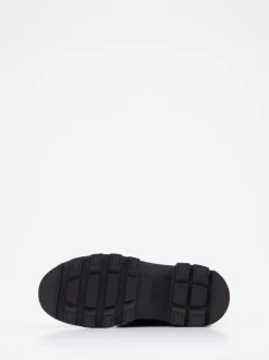 Blauer – Stiefelette aus Veloursleder dunkelbraun