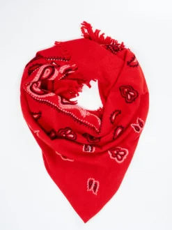 Blui – Halstuch aus Textil in Signalrot