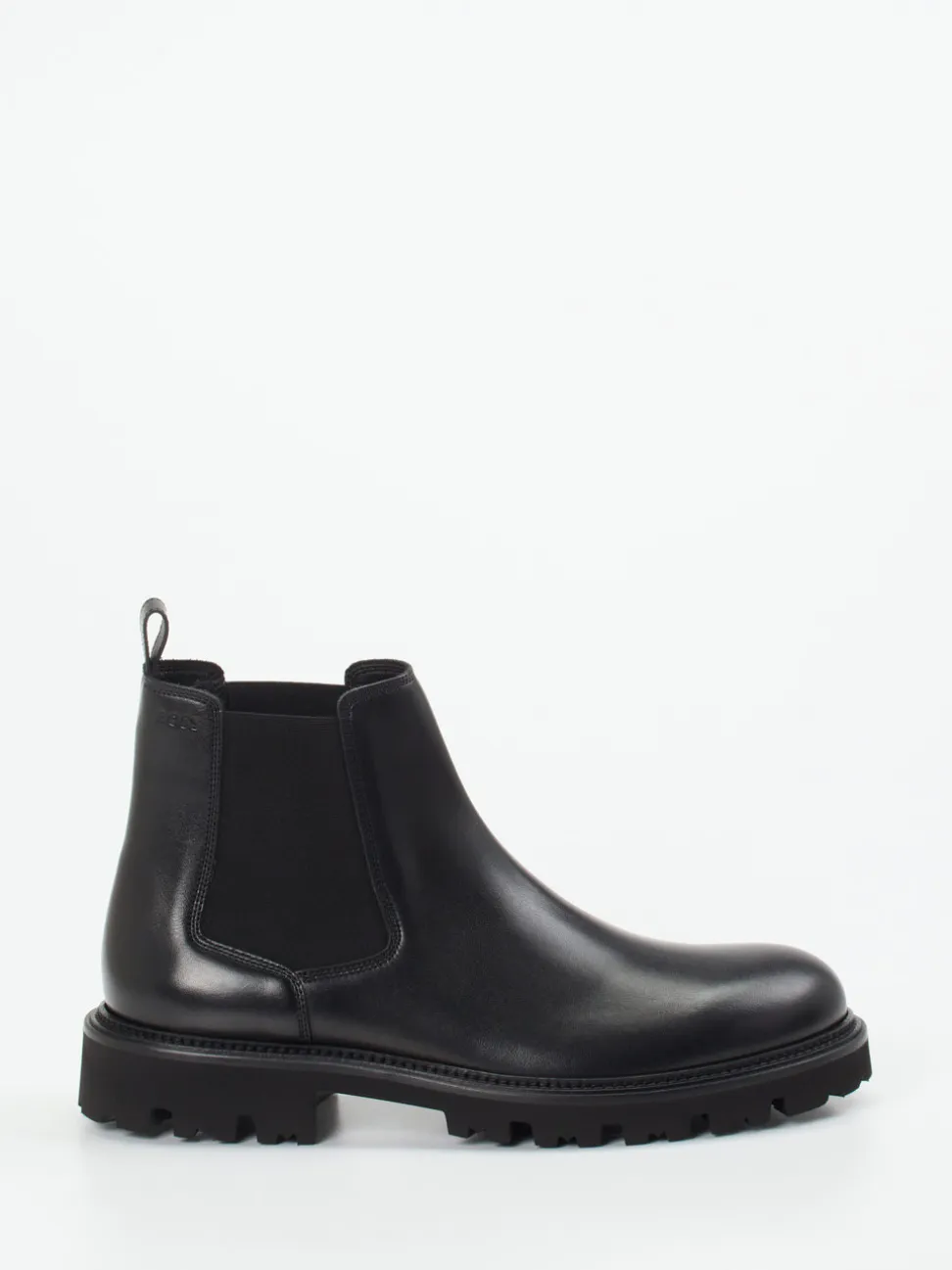 Boss – Chelsea Boots aus Kalbleder schwarz