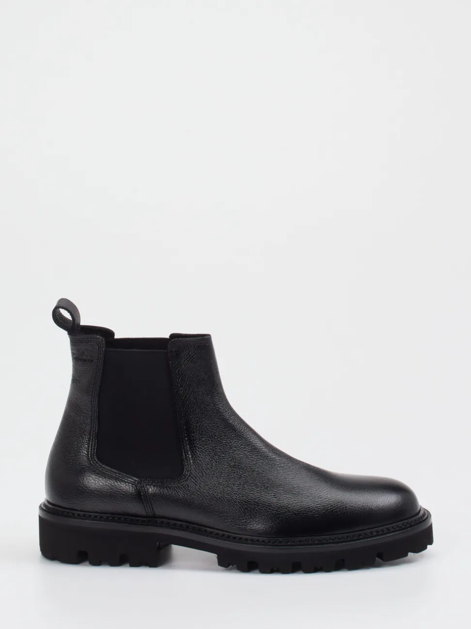 Boss – Chelsea Boots aus Kalbleder schwarz