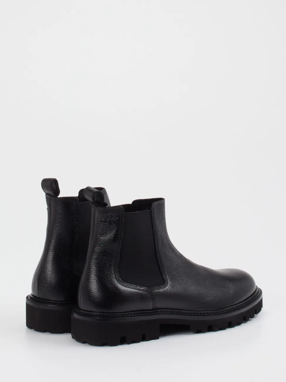 Boss – Chelsea Boots aus Kalbleder schwarz