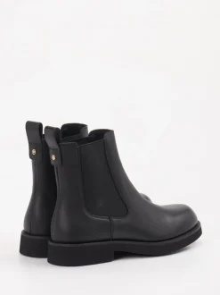 Boss – Chelsea Boots aus Lammleder schwarz