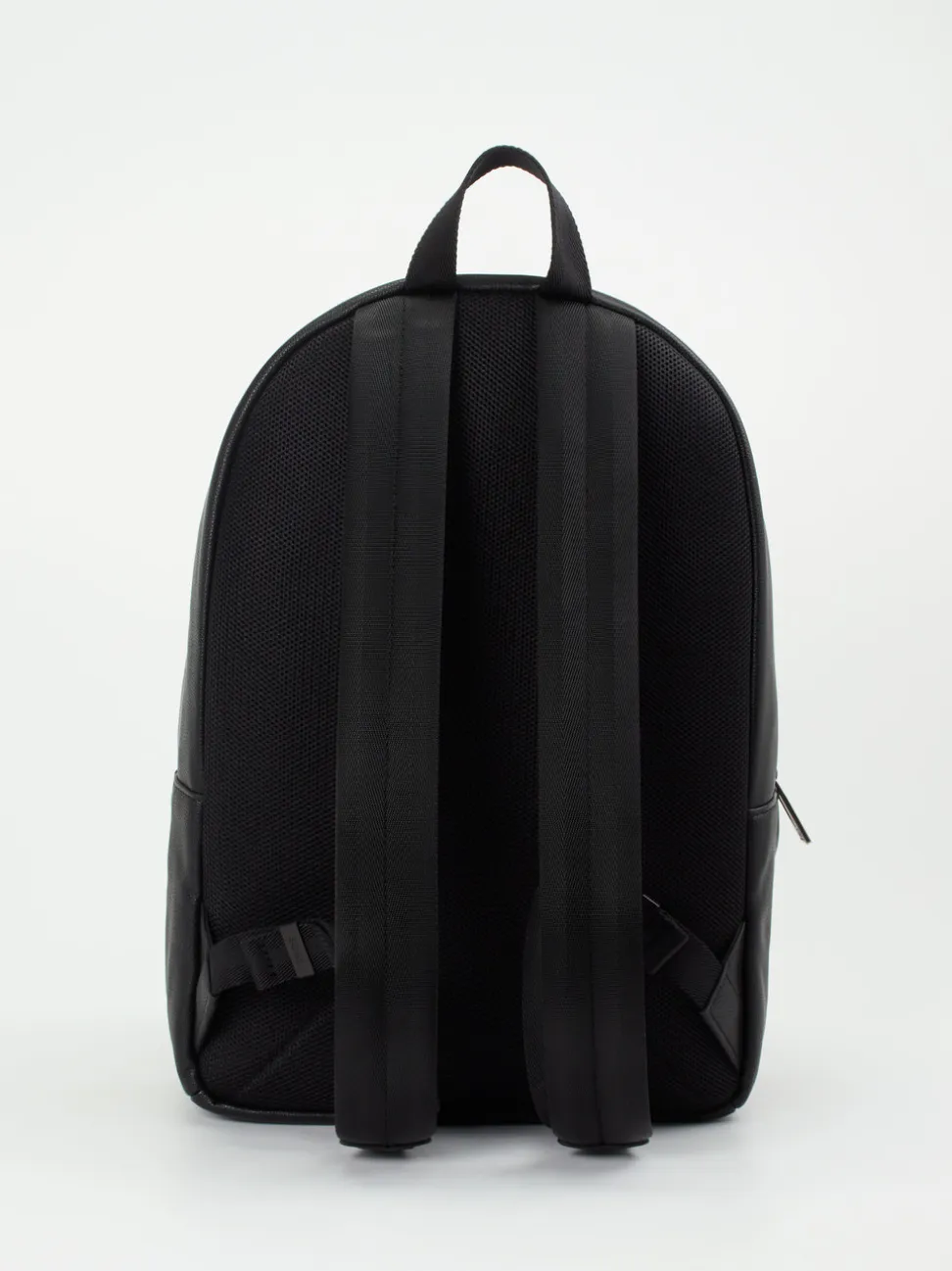 Boss – Daypack aus Textil in Lederoptik Schwarz