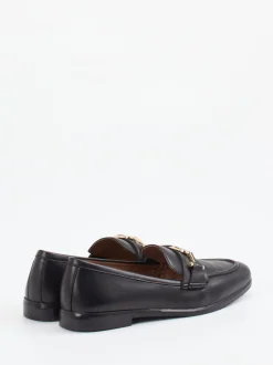Boss – Loafer aus Kalbleder mit goldener Spange