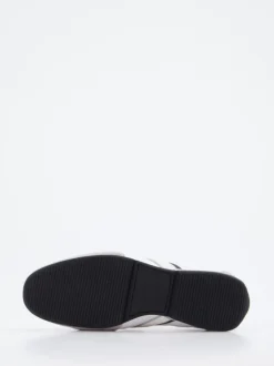 Boss – Low-Top Sneaker aus Kalbleder weiß